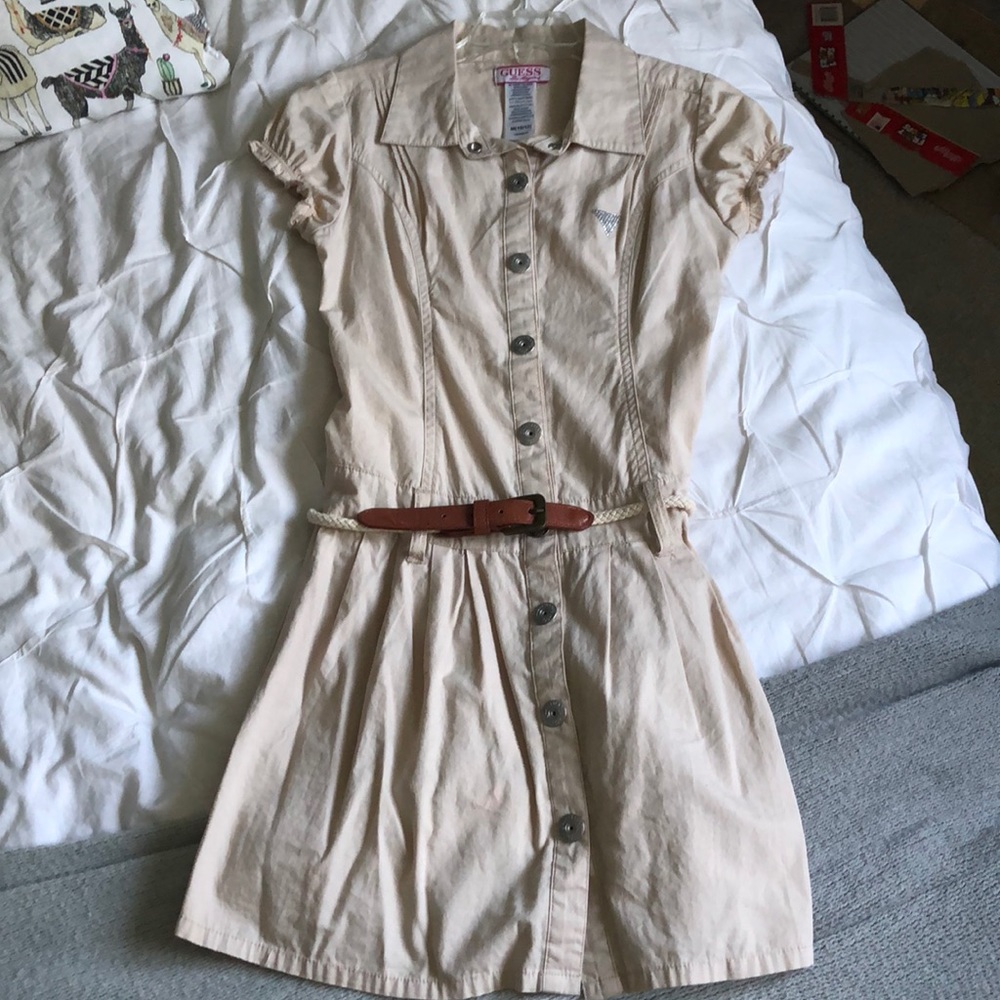 Tan Guess dress